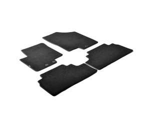 ΠΑΤΑΚΙΑ EXECUTIVE ΜΟΚΕΤΑ ΓΙΑ HYUNDAI ix20 11/2010-12/2020 / KIA VENGA 02/2010-11/2019 ΣΕ ΜΑΥΡΟ ΧΡΩΜΑ ΜΕ ΚΟΥΜΠΩΜΑΤΑ LAMPA - 4 ΤΕΜ.