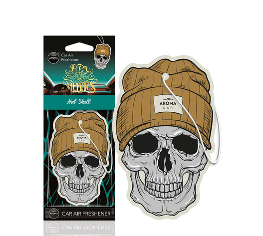 Amio - ΑΡΩΜΑΤΙΚΟ ΚΡΕΜΑΣΤΟ AROMA CAR MUERTOS HΑΤ SKULL - 1 TEM. (A83278/AM)
