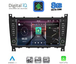 DIGITAL IQ BLM 593_CPA (7" DECK) MULTIMEDIA OEM for MERCEDES C W203 – CLK W209 mod. 2004-2008