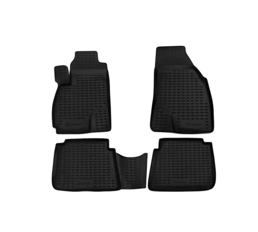 ΠΑΤΑΚΙΑ ΣΕ ΣΚΑΦΗ TPE ΛΑΣΤΙΧΟ ΓΙΑ HYUNDAI SANTA FE 01/2001-02/2006  ΣΕ ΜΑΥΡΟ ΧΡΩΜΑ NOVLINE - 4 ΤΕΜ.