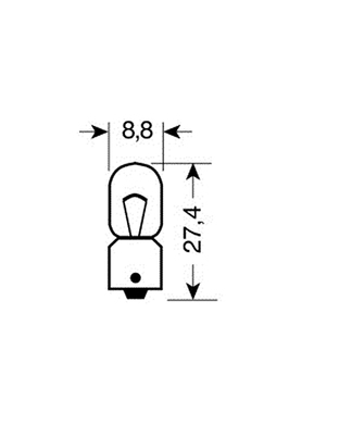 ΛΑΜΠΑΚΙΑ ΜΙΝΙΟΝ 12V T4W BA9s ΠΡΑΣΙΝΑ