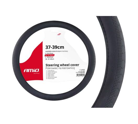 Amio - ΚΑΛΥΜΜΑ ΤΙΜΟΝΙΟΥ 37/39CM SWC-31 ΜΑΥΡΟ - 1 τεμ. (02568/AM)