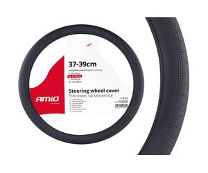 Amio - ΚΑΛΥΜΜΑ ΤΙΜΟΝΙΟΥ 37/39CM SWC-31 ΜΑΥΡΟ - 1 τεμ. (02568/AM)