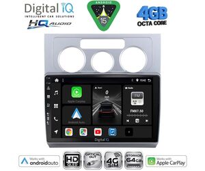 DIGITAL IQ BXK 19767_CPAA A/C (10inc) MULTIMEDIA TABLET for VW TOURAN mod. 2003-2010