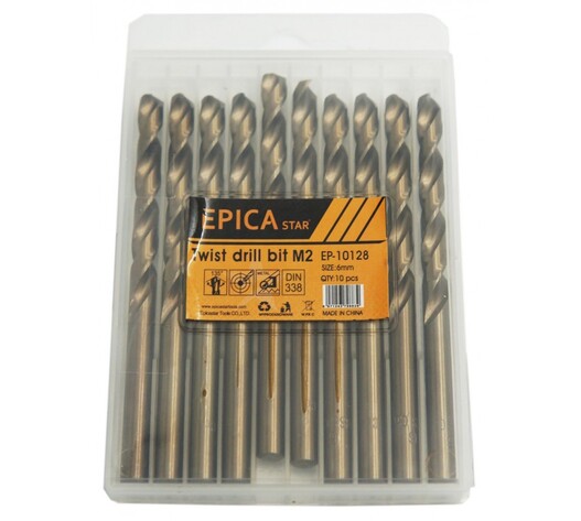 ΜΥΤΕΣ ΤΡΥΠΑΝΙΟΥ 6mm 10ΤΜΧ EPICA STAR TO-EP-10128