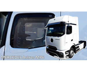Heko - Ανεμοθραύστες Παραθύρων Για Mercedes Benz Actros MP6 2025 > 2πορτο υλικό Acrylic Χρώμα Φιμέ - 2 τεμ. (ΑΝΕΜ.23658/TRUCK)