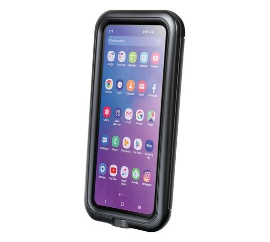 Θήκη Κινητού Hard Case της σειράς Optiline Universal Εφαρμογής για κινητά με μέγιστες διαστάσεις 78 x 165 mm, συμβατή με Βάσεις Στήριξης Κινητού Optiline για Μηχανή με σύστημα Duolock