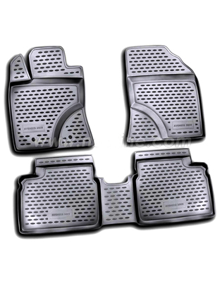 ΠΑΤΑΚΙΑ ΣΕ ΣΚΑΦΗ TPE ΛΑΣΤΙΧΟ ΓΙΑ TOYOTA AVENSIS 4D 04/2009-12/2015  ΣΕ ΜΑΥΡΟ ΧΡΩΜΑ NOVLINE - 4 ΤΕΜ.
