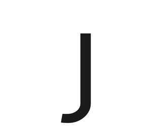 ΑΥΤΟΚΟΛΛΗΤΟ ΓΡΑΜΜΑ ΠΙΝΑΚΙΔΩΝ 60x30mm "J"