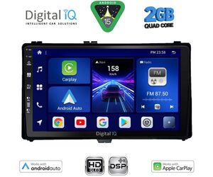 DIGITAL IQ BXC 3703_CPAA (9inc) MULTIMEDIA TABLET for TOYOTA AURIS mod. 2015-2021 – AYGO X mod. 2022-2026 – COROLLA mod. 2017-2019