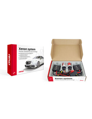 Amio - Kit Xenon H1 4300K 35W 12V με SLIM ballast για φυσικό φωτισμό δρόμου και καθαρή δέσμη με εύκολη εγκατάσταση σε περιορισμένο χώρο - 1 Σετ (01935/AM)