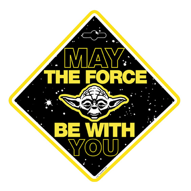 Amio - BABY ON BOARD ΕΝΔΕΙΞΗ STAR WARS YODA - 1 ΤΕΜ. (S9623/AM)