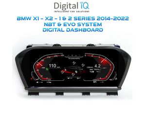 DIGITAL IQ DDD 943_DC (11in) DIGITAL CLUSTER for BMW 1 - 2 Series - X1 - X2 mod. 2014-2022