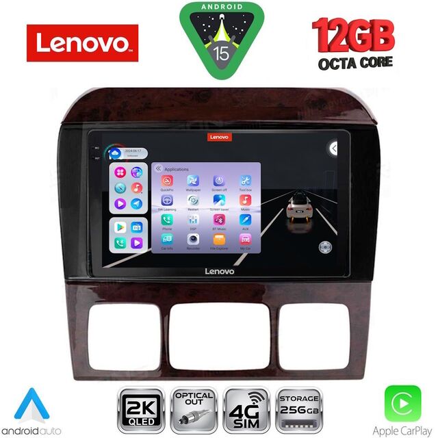 LENOVO SSZ 12426_CPA (9inc) MULTIMEDIA TABLET for MERCEDES  S  W220  mod. 1998-2005