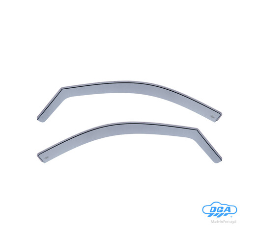 ΖΕΥΓΑΡΙ ΜΠΡΟΣΤΙΝΟΙ ΑΝΕΜΟΘΡΑΥΣΤΕΣ ΓΙΑ SMART FORFOUR W453 5D 2014+  / RENAULT TWINGO 5D 2014+ ΑΠΟ ΕΥΚΑΜΠΤΟ ΧΥΤΟ ΑΚΡΥΛΙΚΟ ΓΥΑΛΙ  (CAST ACRYLIC GLASS) DGA - 2 ΤΕΜ