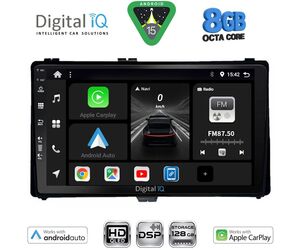 DIGITAL IQ BXF 7703_CPAA (9inc) MULTIMEDIA TABLET for TOYOTA AURIS mod. 2015-2019 – AYGO X mod. 2022-2026 – COROLLA mod. 2017-2019