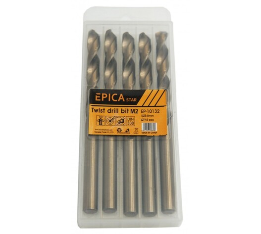 ΜΥΤΕΣ ΤΡΥΠΑΝΙΟΥ 8mm 5ΤΜΧ EPICA STAR TO-EP-10132