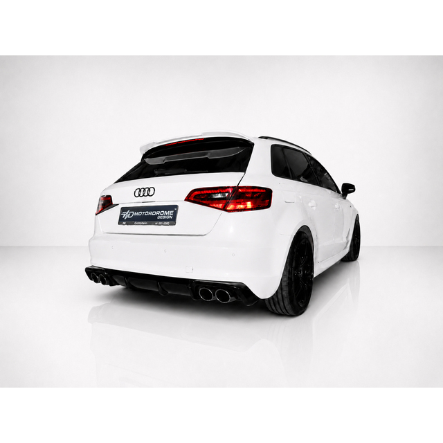 Motordrome - Πίσω Διαχύτης για Audi A3 8V Sportback (2013-2016) (Εξάτμιση L+R) - 1 Τεμ.  (K152-002)