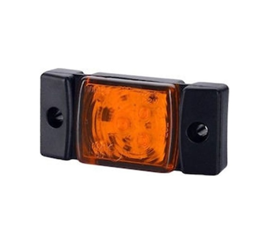 ΦΩΣ ΟΓΚΟΥ LD141 12/24V 3LED HORPOL ΠΟΡΤΟΚΑΛΙ (7,5 x 3 cm)- 1ΤΕΜ.