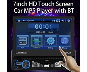 ΣΥΣΚΕΥΗ ΑΝΑΠΑΡΑΓΩΓΗΣ MP5 BLUETOOTH ME ΟΘΟΝΗ 7'' OLED  MY-07032