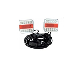 ΣΕΤ ΦΩΤΑ ΤΡΕΙΛΕΡ LED 12V ΜΕ ΜΑΓΝΗΤΗ SY-HWD0151