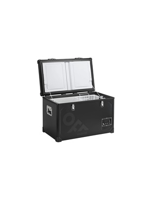 ΨΥΓΕΙΟ TB74 STEEL BLACK ΜΕΤΑΛΛΙΚΟ 71L 12/24V 85W 499x810x492mm INDEL B - 1 TEM.