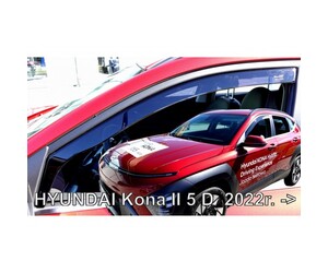 ΑΝΕΜΟΘΡΑΥΣΤΕΣ ΓΙΑ HYUNDAI KONA 5D 04/2023+ ΣΕΤ ΑΥΤΟΚΙΝΗΤΟΥ ΑΠΟ ΕΥΚΑΜΠΤΟ ΦΙΜΕ ΠΛΑΣΤΙΚΟ HEKO - 4 ΤΕΜ.
