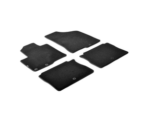 ΠΑΤΑΚΙΑ EXECUTIVE ΜΟΚΕΤΑ ΓΙΑ HYUNDAI SANTA FE 03/2006-02/2011 ΣΕ ΜΑΥΡΟ ΧΡΩΜΑ ΜΕ ΚΟΥΜΠΩΜΑΤΑ LAMPA - 4 ΤΕΜ.