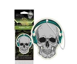 Amio - ΑΡΩΜΑΤΙΚΟ ΚΡΕΜΑΣΤΟ AROMA CAR MUERTOS HEADPHONES SKULL - 1 TEM. (A83277/AM)