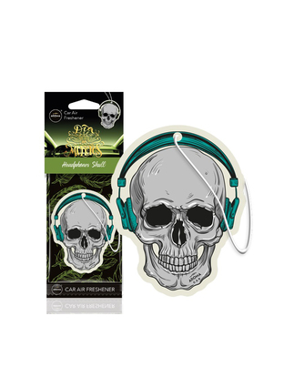 Amio - ΑΡΩΜΑΤΙΚΟ ΚΡΕΜΑΣΤΟ AROMA CAR MUERTOS HEADPHONES SKULL - 1 TEM. (A83277/AM)