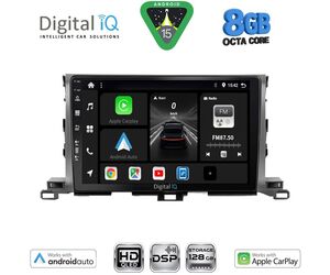 DIGITAL IQ BXF 7700_CPAA (10inc) MULTIMEDIA TABLET for TOYOTA HIGHLANDER mod. 2014-2019