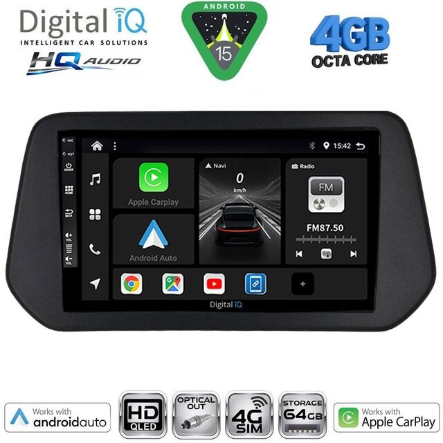 DIGITAL IQ BXK 19690_CPAA (9inc) MULTIMEDIA TABLET for SUZUKI SWIFT mod. 2024-2027 - SΧ4 S-CROSS mod. 2021-2027