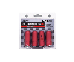 ΠΑΞΙΜΑΔΙΑ JAPAN RACING 12x1.50 50mm JAW TYPE-R ΑΛΟΥΜΙΝΙΟΥ ΚΟΚΚΙΝΑ 4ΤΕΜ.