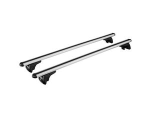 ΜΠΑΡΕΣ ΟΡΟΦΗΣ (S) 108cm IN RAIL STEEL ΑΛΟΥΜΙΝΙΟΥ 2ΤΕΜ. ΜΕ ΚΛΕΙΔΑΡΙΕΣ ΓΙΑ ΟΧΗΜΑΤΑ ΜΕ FLUSH RAILING