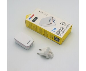 ΦΟΡΤΙΣΤΗΣ UNIVERSAL 2.4A ΜΕ 2 ΘΥΡΕΣ USB ANDOWL Q-A41