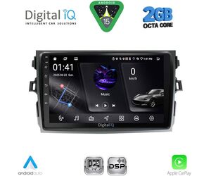 DIGITAL IQ RSF 4713_CPA (9inc) MULTIMEDIA TABLET for TOYOTA COROLLA 4D mod. 2006-2012
