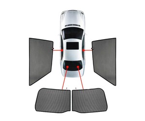 CarShades - ΚΟΥΡΤΙΝΑΚΙΑ  CAR SHADES ΓΙΑ SUZUKI SWIFT 5D 2017+ - 4 ΤΕΜ. (PVC.SUZ-SWFT-5-C)