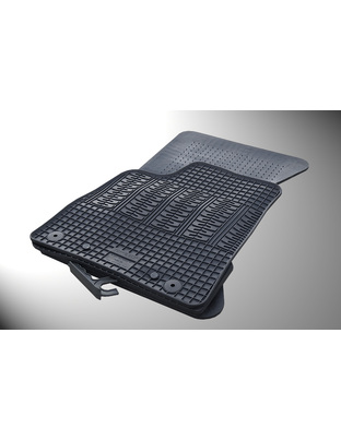Cik - ΠΑΤΑΚΙΑ ΑΥΤΟΚΙΝΗΤΟΥ ΑΠΟ ΛΑΣΤΙΧΟ ΓΙΑ AUDI Q5 2008-2017 ΣΕ ΜΑΥΡΟ ΧΡΩΜΑ ΜΕ ΚΟΥΜΠΩΜΑΤΑ - 4 ΤΕΜ. (RM.AU.0005/CK)
