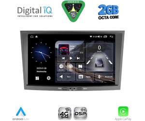 DIGITAL IQ BLF 318GR_CPA (8" DECK) MULTIMEDIA SYSTEM for OPEL ALL mod. 2004-2014 (GREY)