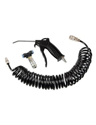 ΠΙΣΤΟΛΙ ΑΕΡΑ ΜΕ ΣΠΙΡΑΛ P-2 6mm 5m 10bar kg/cm2  ME ΣΥΝΔΕΣΜΟΣ ΑΕΡΑ T 6mm
