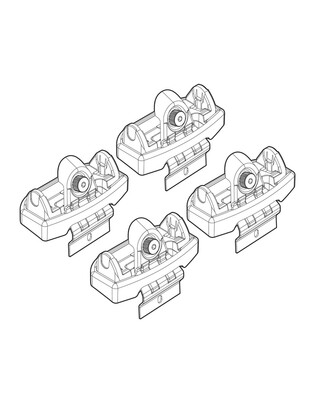 ΑΚΡΑ ΓΙΑ ΜΠΑΡΕΣ NORDRIVE ΓΙΑ NISSAN QASHQAI 03/07+ KIT