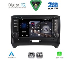 DIGITAL IQ BLE 378_CPA (7" DECK) MULTIMEDIA SYSTEM for AUDI ΤΤ mod. 2007-2015