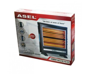 ΘΕΡΜΑΣΤΡΑ ΜΕ 4 ΛΑΜΠΕΣ ΧΑΛΑΖΙΑ 2800W H-70-17