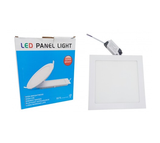 LED PANEL LIGHT ΤΕΤΡΑΓΩΝΟ 18W/4500K TY-90100