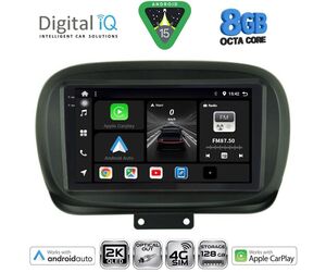 DIGITAL IQ BXK 20134_CPAA (9inc) MULTIMEDIA TABLET for FIAT 500Χ mod. 2014-2024