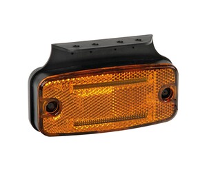 ΦΩΣ ΟΓΚΟΥ S18 2 LED ΠΟΡΤΟΚΑΛΙ 10/30V ΜΕ ΑΝΑΚΛΑΣΤΗΡΑ (114x54 mm) -1ΤΕΜ.