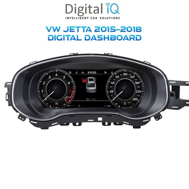 DIGITAL IQ DYL 739_DC (10.25") DIGITAL INSTRUMENT CLUSTER for VW JETTA mod. 2015-2018 with HDMI input