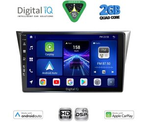 DIGITAL IQ BXC 3659_CPAA (9inc) MULTIMEDIA TABLET for SUBARU IMPREZA mod. 2002-2008