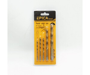 EPICA STAR ΜΥΤΕΣ ΤΡΥΠΑΝΙΟΥ ΣΕΤ 5ΤΜΧ ΜΕ ΚΥΛΙΝΔΙΚΟ ΣΤΕΛΕΧΟΣ ΓΙΑ ΔΟΜΙΚΑ ΥΛΙΚΑ 4-10mm EP-10446