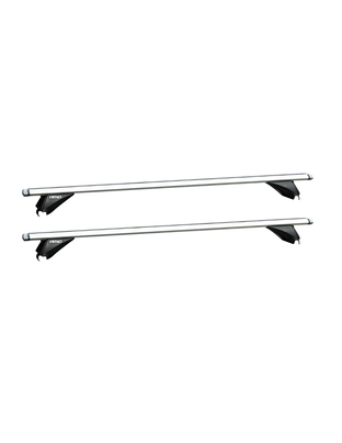 Amio - ΜΠΑΡΕΣ ΑΛΟΥΜΙΝΙΟΥ CRR-03 UNIVERSAL ΓΙΑ ΟΧΗΜΑΤΑ ME FLUSH RAILING 120cm - 2 ΤΕΜ. (03151/AM)